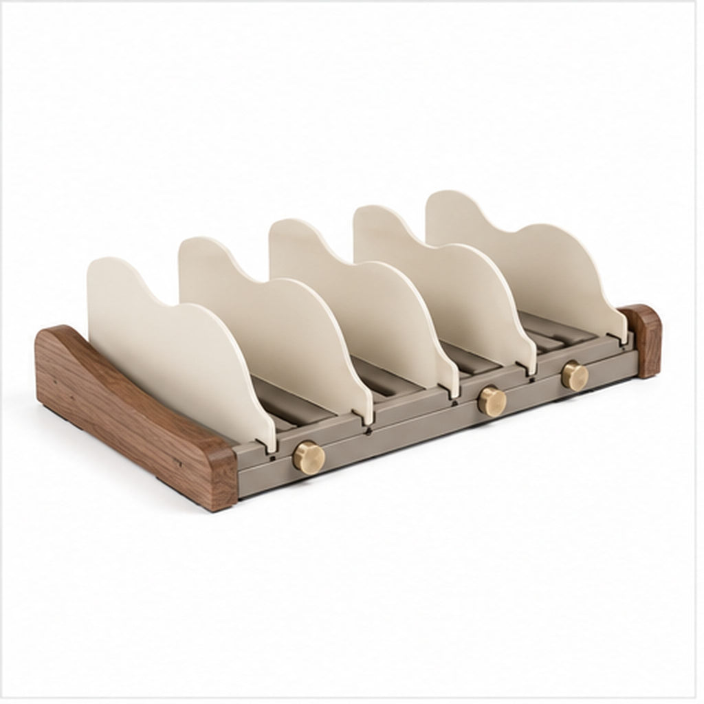 AssietteWave – Support extensible pour assiettes et couvercles
