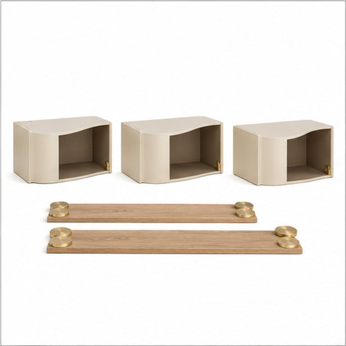 ConsoleWave – Meuble de rangement modulaire à trois éléments