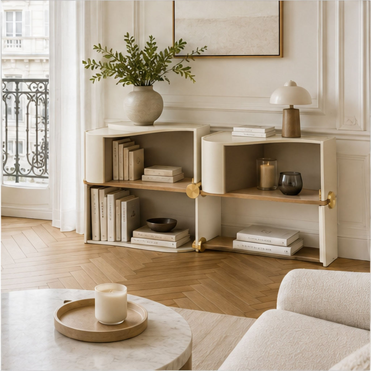 ConsoleWave – Meuble de rangement modulaire à trois éléments