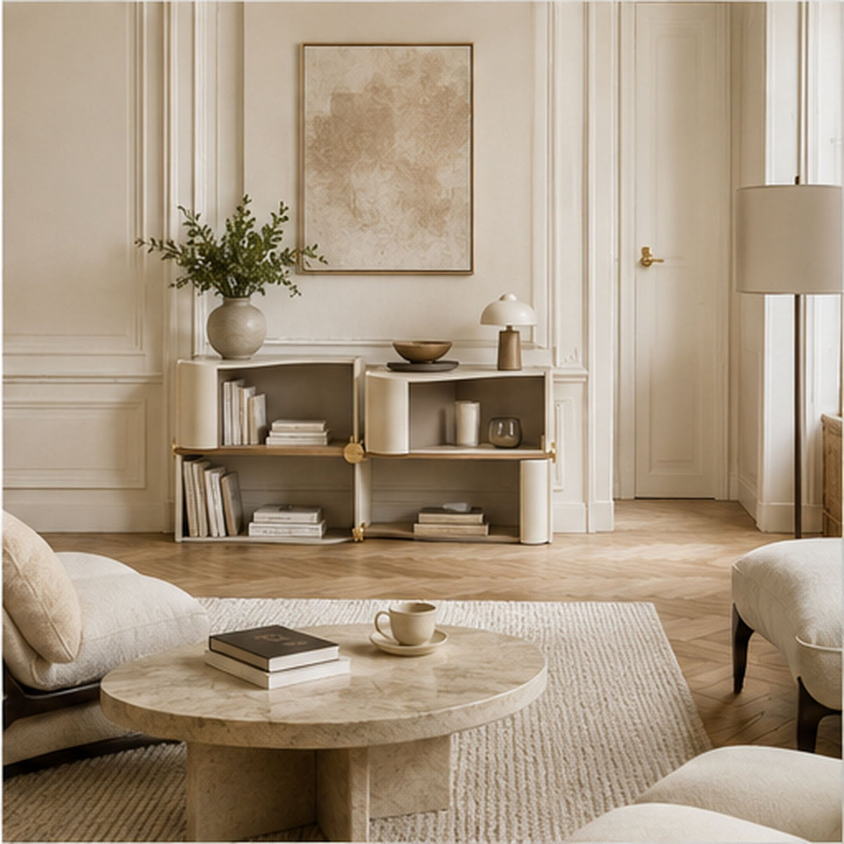ConsoleWave – Meuble de rangement modulaire à trois éléments