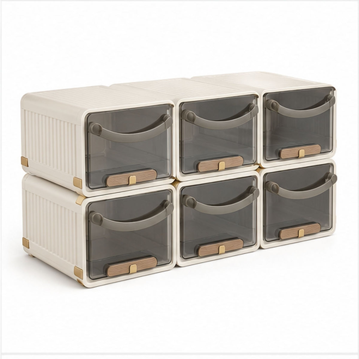 FraisGrid – Ensemble de six bacs modulaires pour réfrigérateur