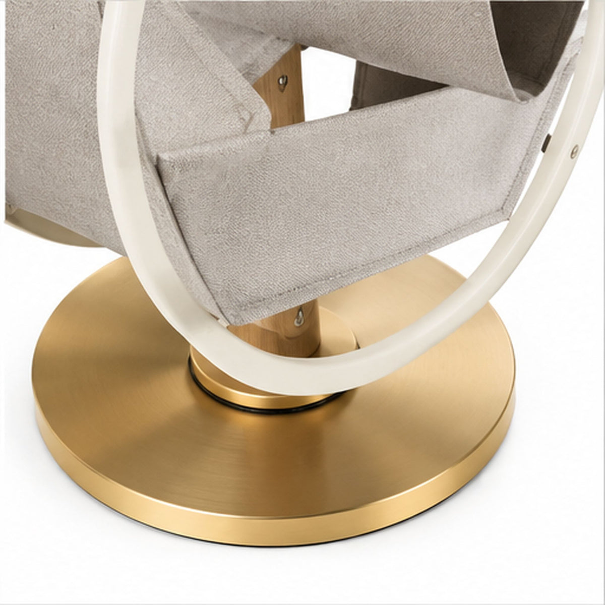 LivreHalo Pivot – Porte-revues rotatif avec poches textiles
