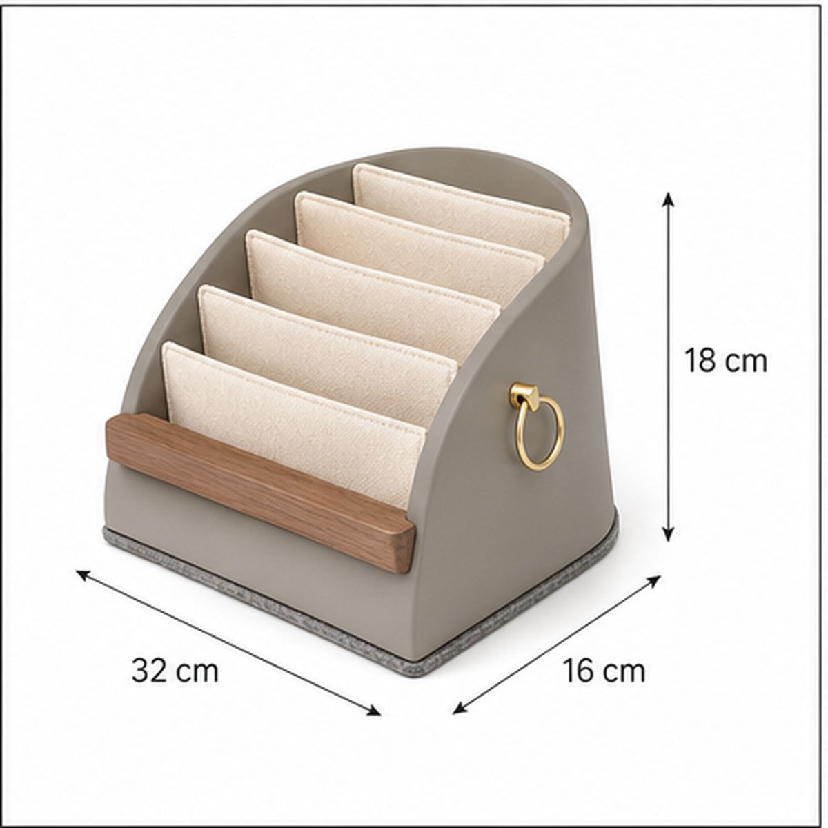TéléArc Caddy – Organiseur pour télécommandes et accessoires