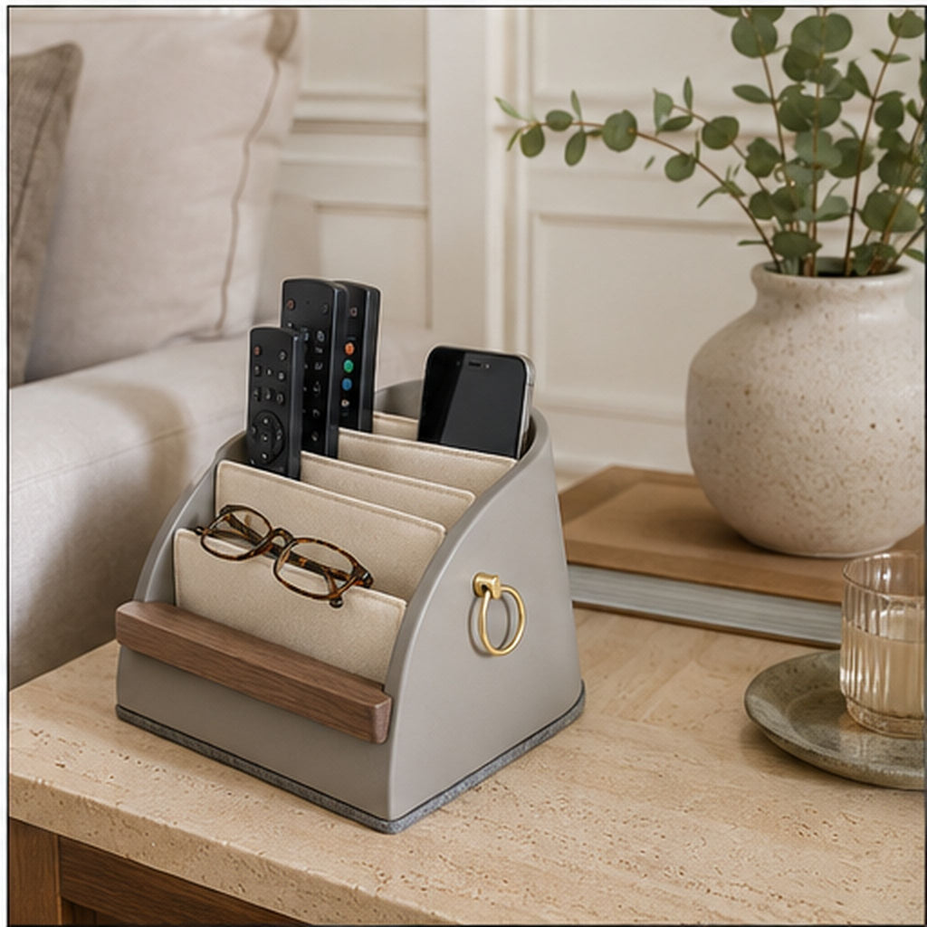 TéléArc Caddy – Organiseur pour télécommandes et accessoires